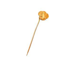Antique Gold Filled Art Nouveau Lady Stick Pin (A8181)